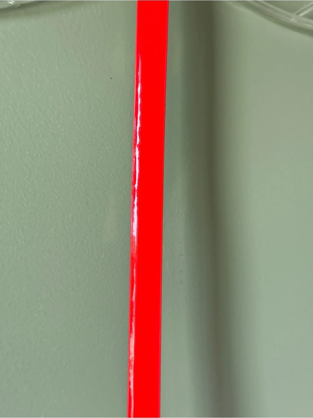 J. Crew - Patent Bright Red Skinny Belt with Gold Buckle - Size S